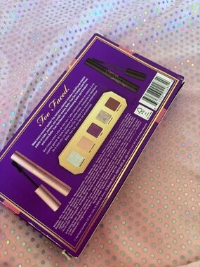 Too Faced Purple Eyeshadow Palette – Purple & Gold Accents